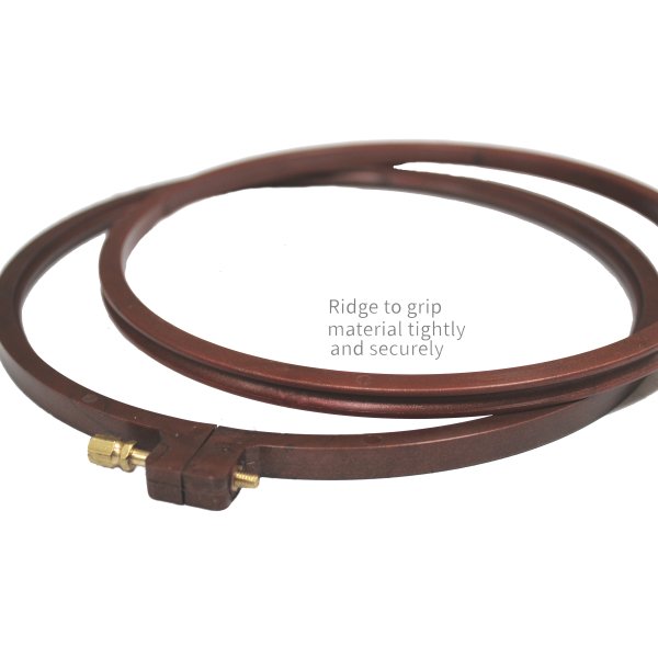 Nurge Wood Effect Plastic Hoop 177mm / 7" x 10mm Deep - Image 2