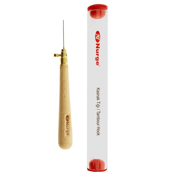 Nurge Beech Wood Tambour Hook - Image 2