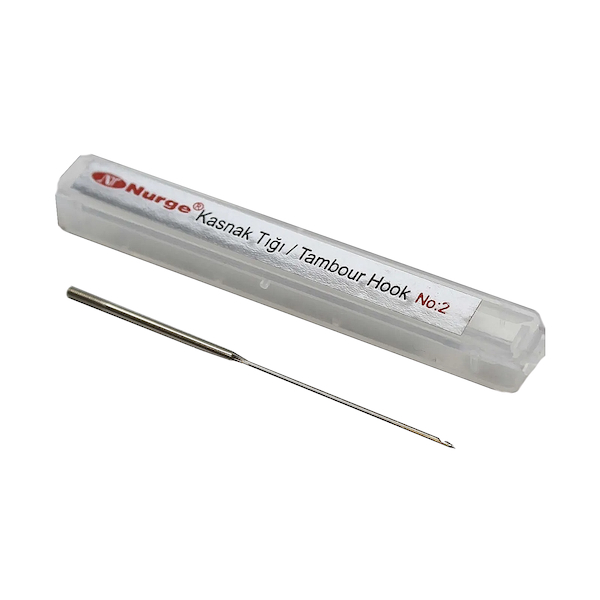 Nurge Tambour Needle Size 2 -Small - 0.7mm - Image 2